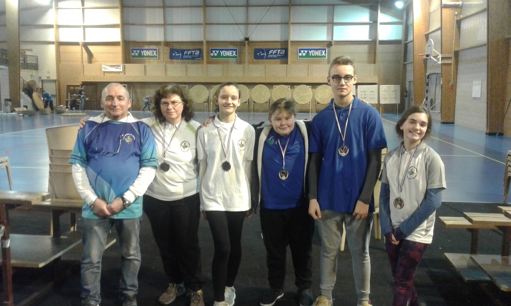 concours départemental = 5 medailles